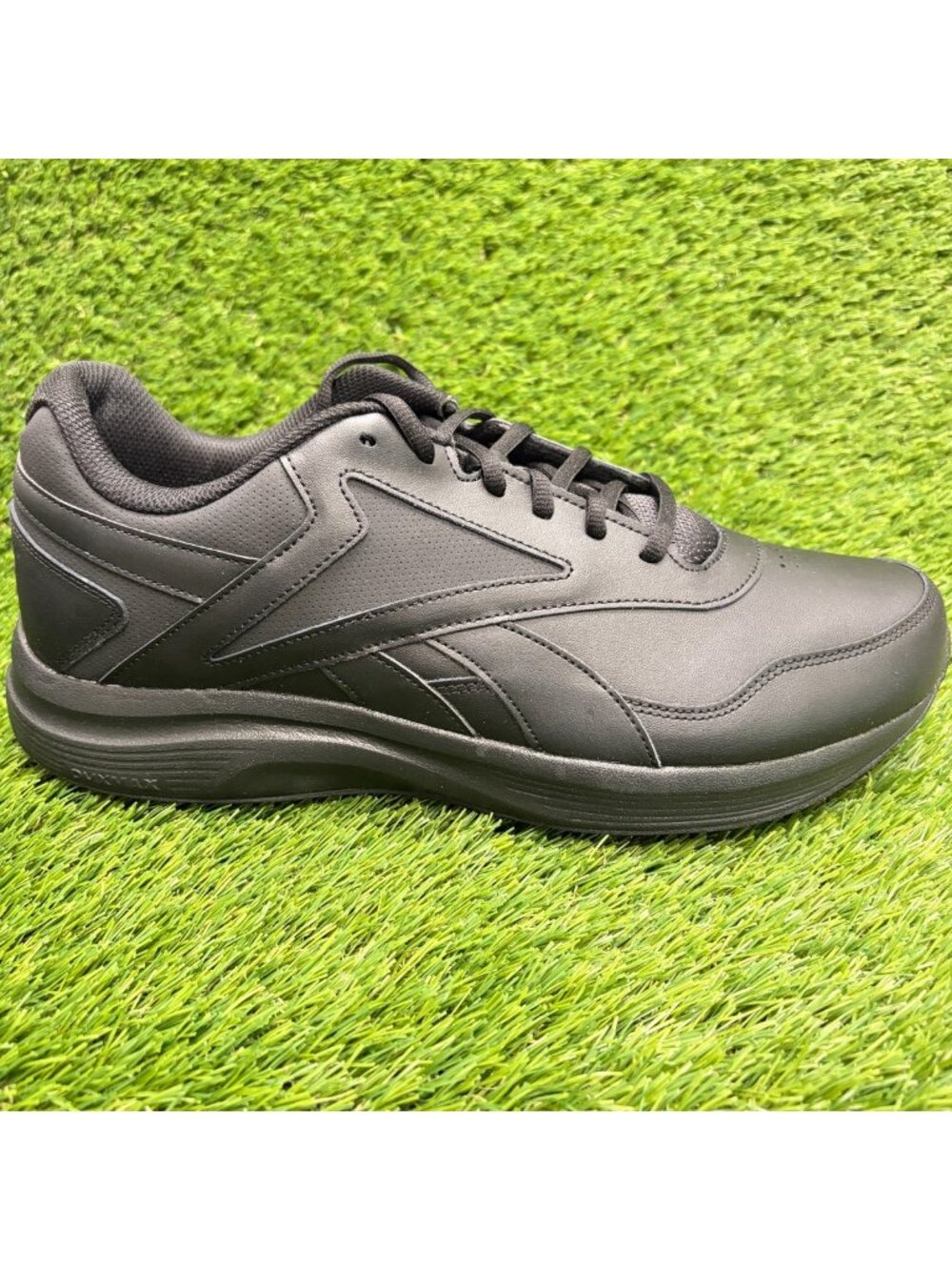 Reebok Walk Ultra 7.0 DMX Max Mens Size 11.5 4E Black Athletic Shoes Sneakers